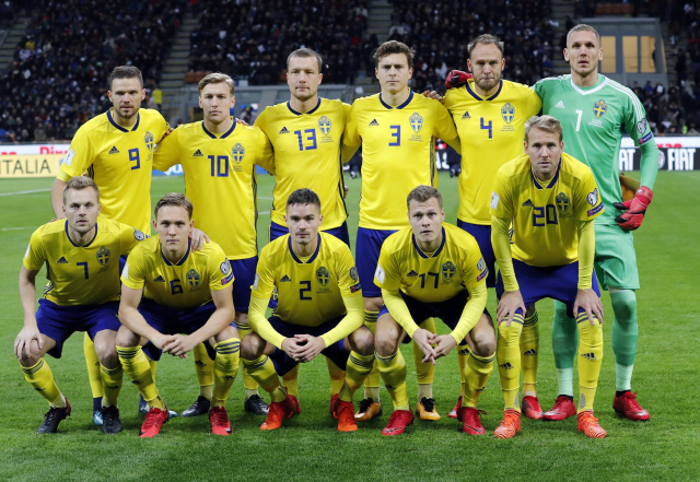 team photo for Sweden